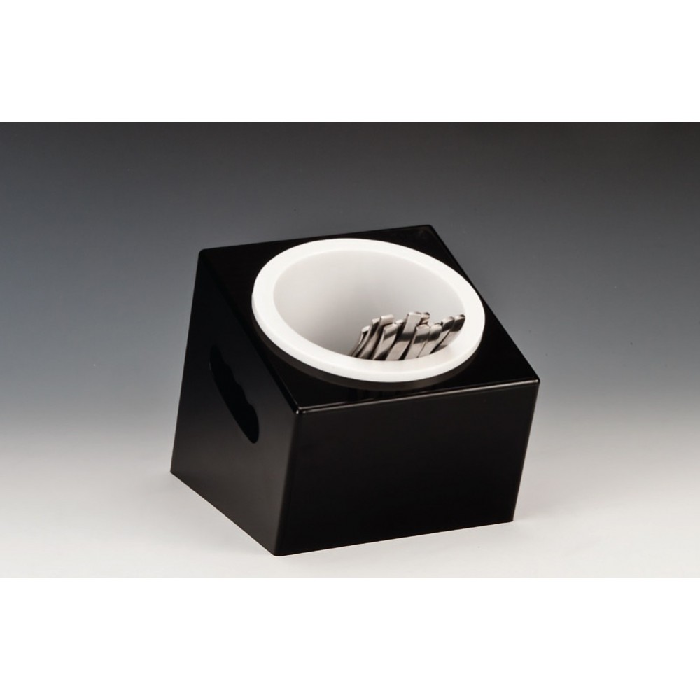 ZICCO ZCP 414 Polikarbon Çatal Kaşık Standı, Tekli, 16,5x18xH:15 cm